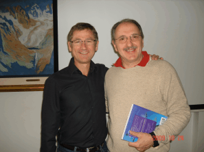 Prof. Michael Shacklock (Australia) y Prof. Adj. Lic. José Brandariz